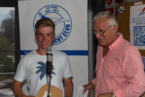 4.7 champion Hamish Wiltshire and Sandy Roberts photo copyright Guido Brandt taken at  and featuring the  class
