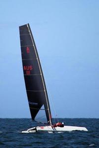 Glenn Ashby’s demonstrates winning form - 10th Australian A Class Championship photo copyright Ian Johnston taken at  and featuring the  class