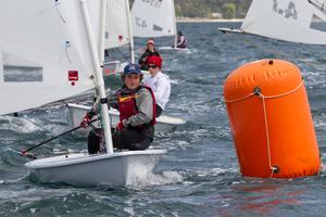 Concentrating rounding the mark photo copyright Guido Brandt taken at  and featuring the  class