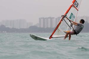 2014 BIC Techno 293 Asian Championships day 2 photo copyright Patrik Pollak taken at  and featuring the  class