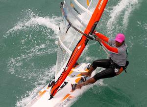 2014 BIC Techno 293 Asian Championships day 2 photo copyright Patrik Pollak taken at  and featuring the  class