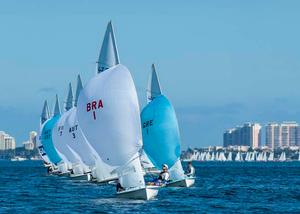 ISAF Sailing World Cup Miami 2014 - Day 1 photo copyright Walter Cooper /US Sailing http://ussailing.org/ taken at  and featuring the  class