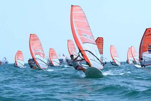 2014 Singapore Open Asian Windsurfing Championship day 1 photo copyright Howie Choo taken at  and featuring the  class