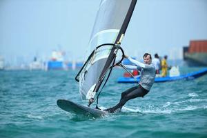 2014 Singapore Open Asian Windsurfing Championships day 3 photo copyright Howie Choo taken at  and featuring the  class