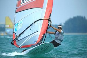 2014 Singapore Open Asian Windsurfing Championships day 3 photo copyright Howie Choo taken at  and featuring the  class