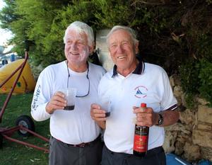 A gentlemans tipple - Day 2 Prince Philip Cup - Australasian Dragon Championship photo copyright Jonny Fullerton taken at  and featuring the  class