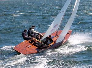 AUS109 Peter Bowman - Day 2 Prince Philip Cup - Australasian Dragon Championship photo copyright Jonny Fullerton taken at  and featuring the  class