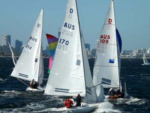 AUS170 Ron Packer - Day 1 - Prince Philip Cup - Australasian Dragon Championship 2014 photo copyright Jonny Fullerton taken at  and featuring the  class