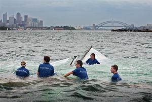 SAILING - Australian Championship Historic 18ft skiffs 2014, Sydney - 24/01/2014
ph. Andrea Francolini
 photo copyright Andrea Francolini http://www.afrancolini.com/ taken at  and featuring the  class