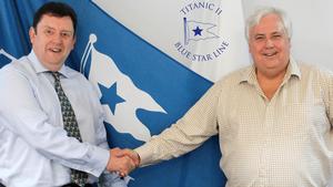 Clive Palmer with Lloyds Register Paul Nichols photo copyright SW taken at  and featuring the  class