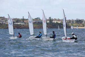 International Optimist Australian and Open Championships 2014 photo copyright Peter Barker http://www.skypics.com.au taken at  and featuring the  class