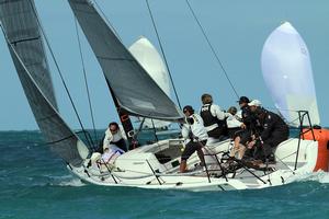 Richard Goransson, Helly Hansen Inga From Sweden - Melges 32 Quantum Key West Race Week 2014 - Day 3 photo copyright JOY - International Melges 32 Class Association http://melges32.com/ taken at  and featuring the  class