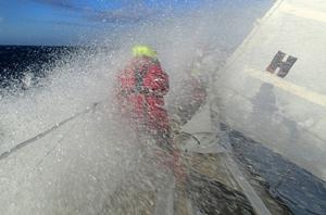 Race 7 Day 3 -  Life at an angle as the fleet close ranks - Clipper Round the World Yacht Race 2013/2014 photo copyright Clipper 13-14 Round the World Yacht Race taken at  and featuring the  class