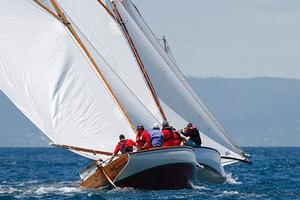 Close hauled with, Sorrento, trying to climb atop this group. - Gant Portsea Cup photo copyright  Alex McKinnon Photography http://www.alexmckinnonphotography.com taken at  and featuring the  class