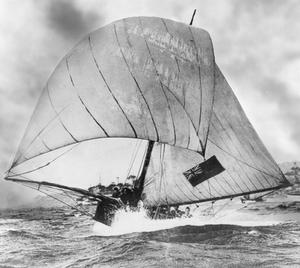 Britannia, the type of 18 footer racing prior to the JJ Giltinan championship photo copyright SW taken at  and featuring the  class