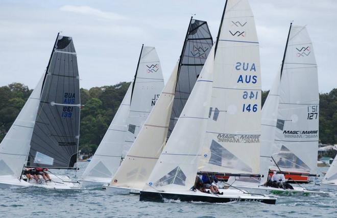 Start - Magic Marine 2014 Australian VX One Championships © Brian Bennett