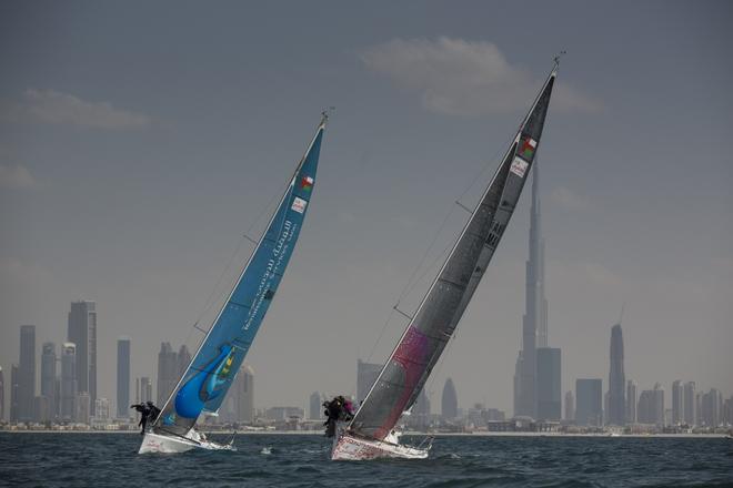 Leg 4 from Dubai - RAK - EFG Sailing Arabia – The Tour 2014  © Lloyd Images