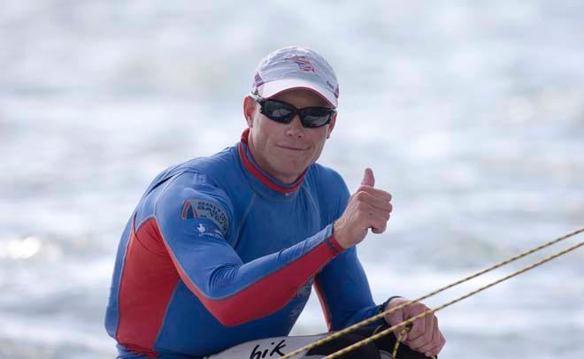 Nick Thompson, Laser - ISAF Sailing World Cup Miami © Richard Langdon /Ocean Images http://www.oceanimages.co.uk