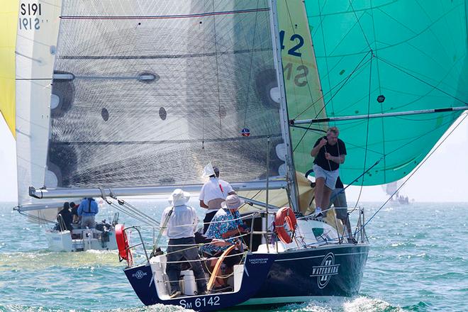 Watermark II always sail well. Today was no exception. - Club Marine Series © Teri Dodds http://www.teridodds.com