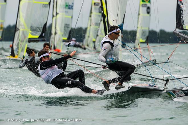 US Sailing Team Sperry Top-Sider at ISAF Sailing World Cup Miami © Jen Edney