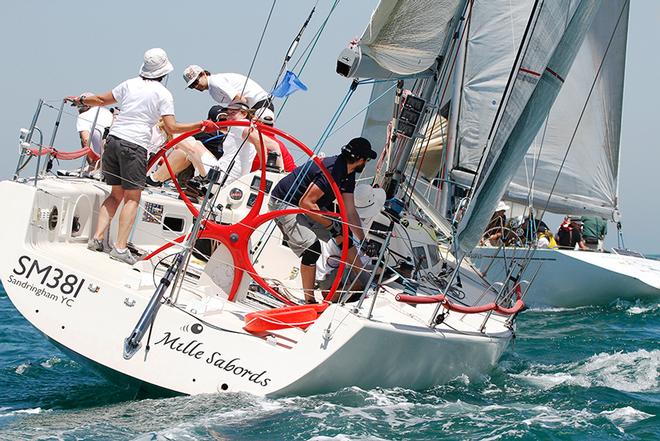 Stephane Howarth’s, Mille Sabords, had a great day on Port Phillip. - Club Marine Series ©  Alex McKinnon Photography http://www.alexmckinnonphotography.com