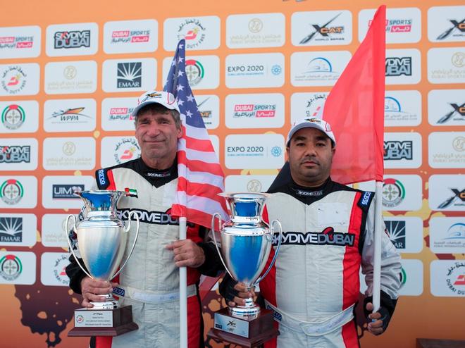 Price and AlDhaheri  © UIM Xcat Middle East Championships http://www.uimpowerboating.com/