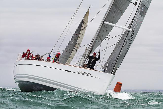 Cartouche had a great day out there on Port Phillip. - Club Marine Series ©  Alex McKinnon Photography http://www.alexmckinnonphotography.com