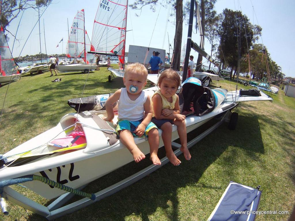 Newest 49erFX sailors shaping up for next season or two © David Price