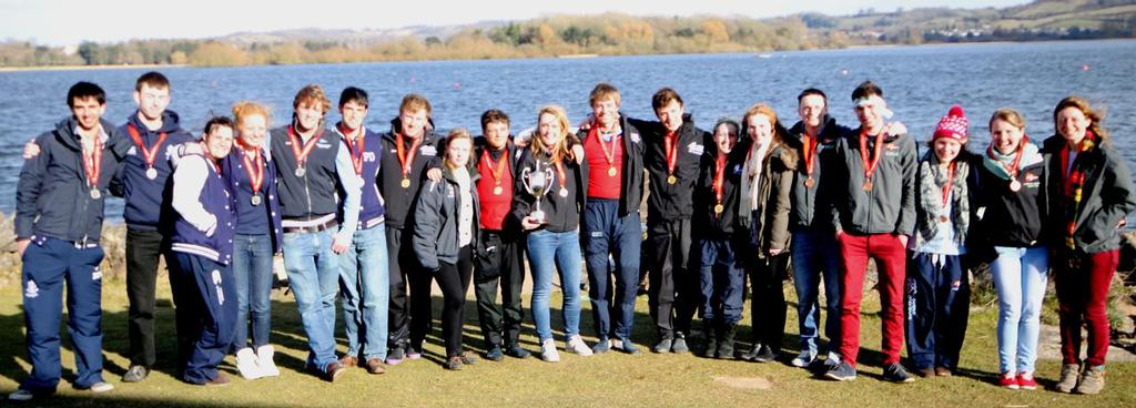 Medallists_2013 BUCS-BUSA TR Champs: Oxford - Bristol - Cambridge - BUCS/BUSA University Team Racing Qualifiers 2014 photo copyright BUCS-BUSA TR . taken at  and featuring the  class