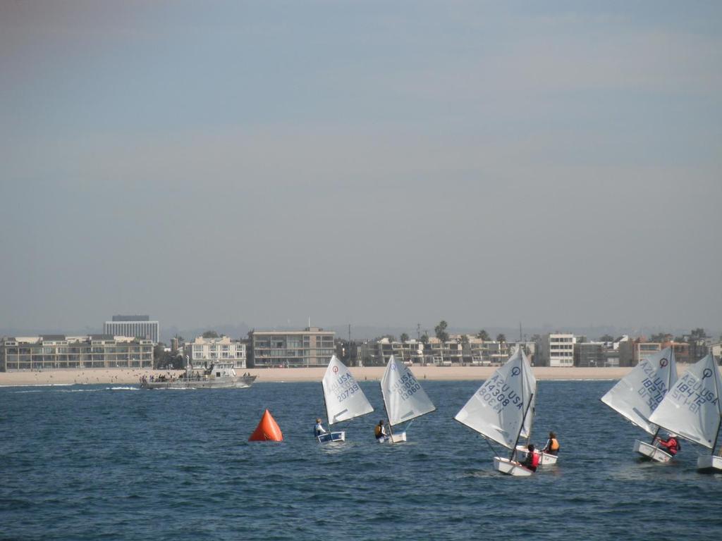 Going for leeward mark  - 2014 SCYA Mid-Winters photo copyright Cristie George taken at  and featuring the  class