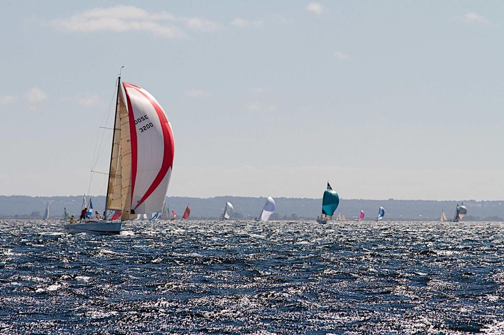 Todd Giraudo's Kraken was fully crewed and took line honours. - Club Marine Geographe Bay Race Week photo copyright Bernie Kaaks taken at  and featuring the  class
