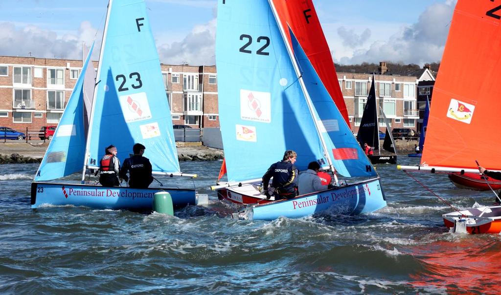 BUCS-BUSA TR Champs 2012_West Kirby SC - BUCS/BUSA University Team Racing Qualifiers 2014 photo copyright BUCS-BUSA TR . taken at  and featuring the  class