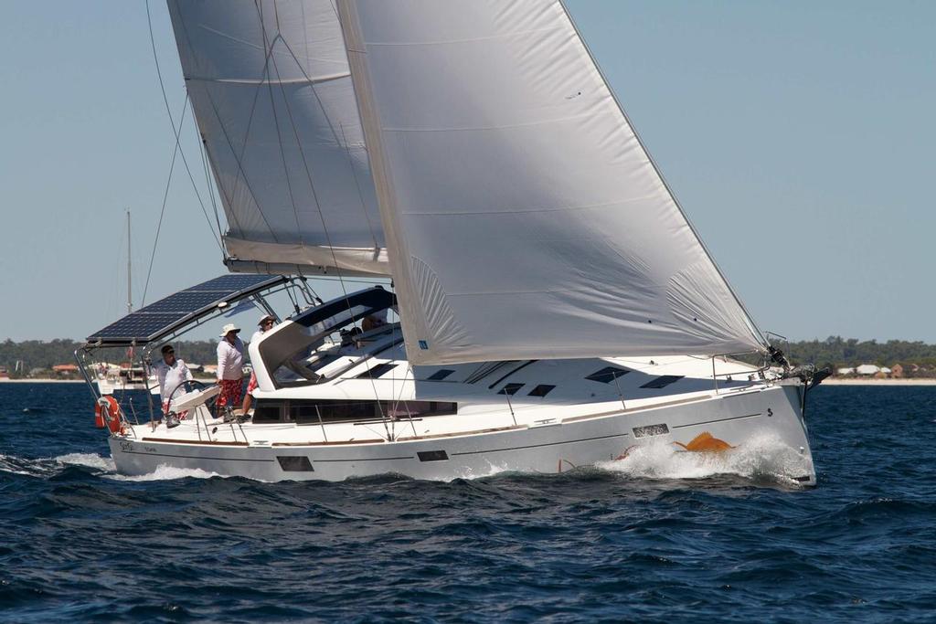 Don Brooker's Beneteau Sense 50 made an impressive start with a first and fastest in her division. - Club Marine Geographe Bay Race Week photo copyright Bernie Kaaks taken at  and featuring the  class