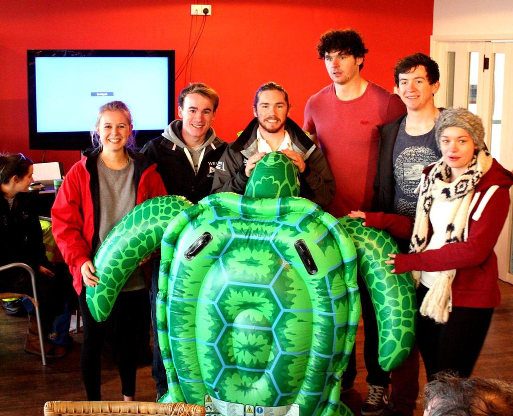 Southampton University ride home on the Turtle 2014   © Tom Needham - Warwick Turtle 2014 © Tom Needham