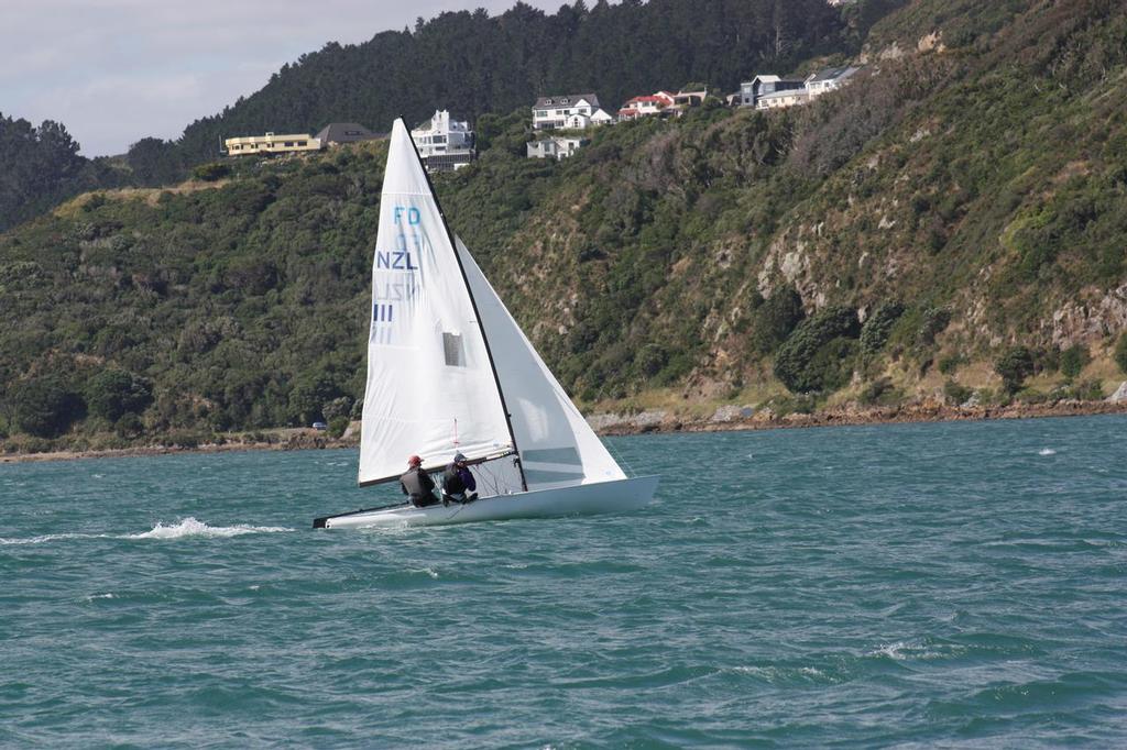 Flying Dutchman Nationals, Wellington, February 2014 © SW