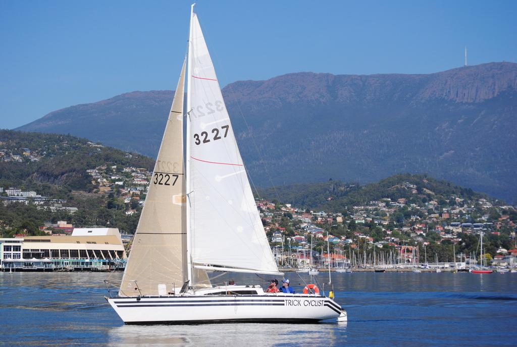  The Sonata 8 Trick Cyclist won the PHS category of the Bruny Island race. - 88th Bruny Island Yacht Race photo copyright Peter Campbell taken at  and featuring the  class