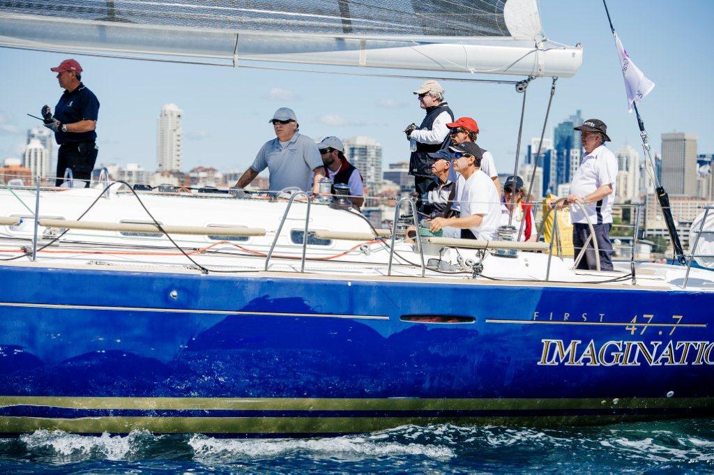 Imagination (Robin Hawthown) is leading IRC division 1 of the CYCA’s Grant Thornton SHort Ocean Pointscore. - Milson Memorial Cup. Photo: © Brett Hemmings/Sailpix http://www.SailPix.com.au