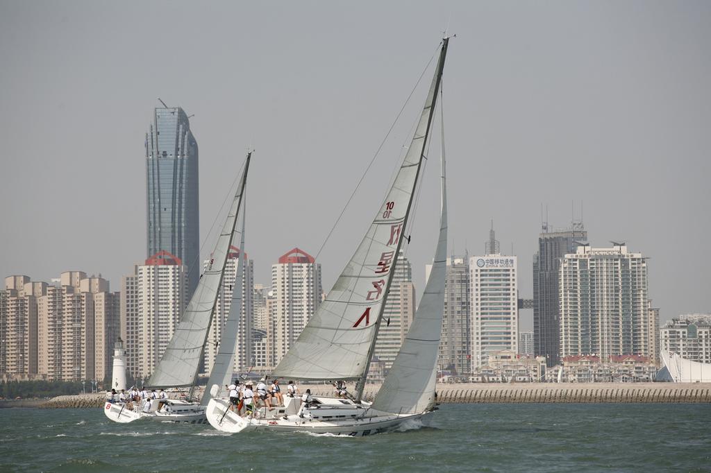 Sailing in China, USCYA photo copyright Ian Holt taken at  and featuring the  class