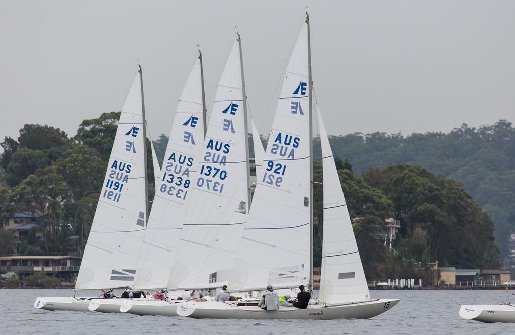 License to Chill, Critical Balance, Seawings and Harold Holt during racing today. - Garmin NSW Etchells Championship © Kylie Wilson Positive Image - copyright http://www.positiveimage.com.au/etchells