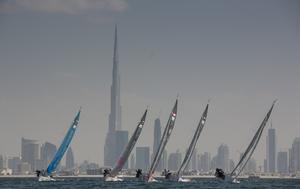 EFG BANK - Sailing Arabia The Tour 2014. Leg 4 from Dubai - RAK  - EFG Sailing Arabia – The Tour 2014 photo copyright Lloyd Images taken at  and featuring the  class