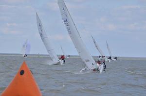 Benz Faget Leads J/22 Midwinter Championship - 2014 J/22 Midwinter Championship photo copyright Christopher Howell taken at  and featuring the  class