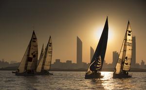 EFG BANK - Sailing Arabia The Tour 2014. Leg 3 from The Abu Dhabi - Dubia. Renaissance skippered by Mohsin Al Busaidi (OMA)  - EFG Sailing Arabia – The Tour 2014 photo copyright Lloyd Images taken at  and featuring the  class