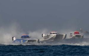 UIM Skydive Dubai XCAT World Series 2014 - Fujairah GP Round 2 photo copyright  Simon Palfrader/WPPA http://www.xcatracing.com/ taken at  and featuring the  class