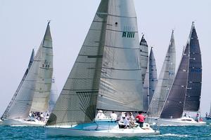 Robert Hick’s Toecutter II starts their day’s work and what a day it was… - Club Marine Series photo copyright Teri Dodds http://www.teridodds.com taken at  and featuring the  class