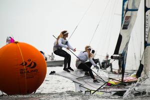 US Sailing Team Sperry Top-Sider at ISAF Sailing World Cup Miami photo copyright Jen Edney taken at  and featuring the  class