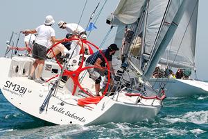 Stephane Howarth’s, Mille Sabords, had a great day on Port Phillip. - CLub Marine Series photo copyright  Alex McKinnon Photography http://www.alexmckinnonphotography.com taken at  and featuring the  class