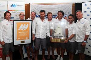 Overall Winners - BLU MOON Flavio Favini (SUI825) - 2014 Melges 24 World Championship photo copyright Teri Dodds Photography taken at  and featuring the  class
