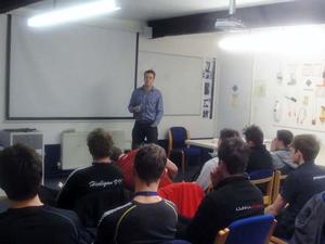 Pro talk - Ian Williams - BKA Core Training 2 at UKSA, Cowes, Isle of Wight photo copyright RYA/UKSA taken at  and featuring the  class