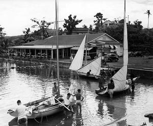 Fiji and the JJ Giltinan - Fiji and the JJ Giltinan 18 footer championship photo copyright Australian 18 Footers League http://www.18footers.com.au taken at  and featuring the  class