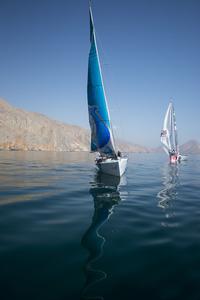 EFG BANK - Sailing Arabia The Tour 2014. Inshore racing at Six Senses Zighy Bat Resort photo copyright Lloyd Images taken at  and featuring the  class